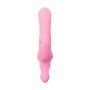 Wibrator króliczek obrotowy JOS Twistme różowy silikonowy USB 19.5 cm - 3
