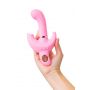 Wibrator króliczek obrotowy JOS Twistme różowy silikonowy USB 19.5 cm - 10