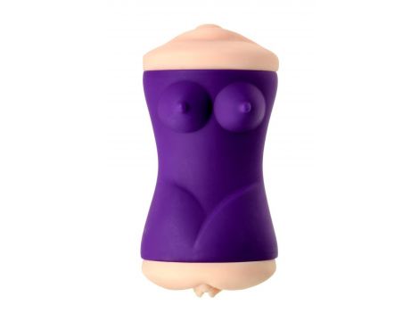 Masturbator dwustronny JOS Yara TPR 17,5 cm - 3