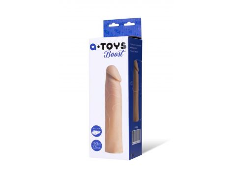 Nakładka na penisa Softskin cielista A-Toys - 4