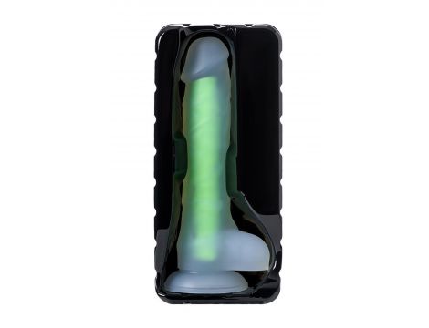Dildo żelowe świecące Beyond by Toyfa Clark Glow zielone 16,5cm - 9