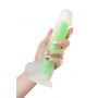 Dildo żelowe świecące Beyond by Toyfa Clark Glow zielone 16,5cm - 5