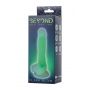 Dildo żelowe świecące Beyond by Toyfa Clark Glow zielone 16,5cm - 6