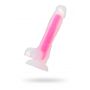 Dildo żelowe świecące Peter Glow Beyond różowe 16,5 cm - 4