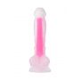 Dildo żelowe świecące Peter Glow Beyond różowe 16,5 cm - 7