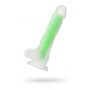 Dildo żelowe Beyond by Toyfa Wade Glow świecące zielone 14,5 cm - 2