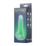 Dildo żelowe Beyond by Toyfa Wade Glow świecące zielone 14,5 cm - 6