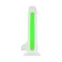Dildo żelowe świecące zielone 13cm Beyond by Toyfa - 6