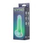 Dildo żelowe świecące zielone 13cm Beyond by Toyfa - 10