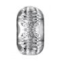 Wibrujący masturbator Lingam Khani transparentny 9 cm - 2