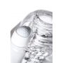 Wibrujący masturbator Lingam Khani transparentny 9 cm - 8