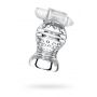 Masturbator wibrujący Lingam Shakti transparentny 9 cm - 3