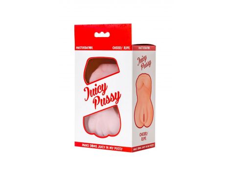 Masturbator Cherry Ripe Juicy Pussy realistyczny SoftSkin - 8