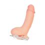 Realistyczny Wibrator Gerard RealStick Elite z Pilotem Cielisty 18,5 cm - 5