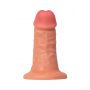 Realistyczne dildo Caliber cieliste 14 cm 5 cm - 3