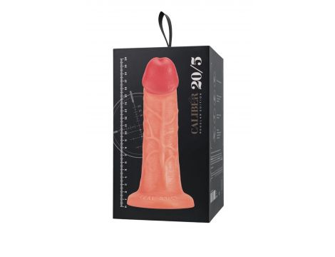 Realistyczne dildo Caliber cieliste 20 cm 5 cm - 11