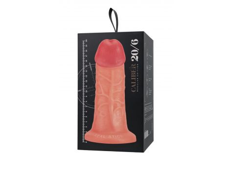 Dildo realistyczne Caliber cieliste 20 cm 6 cm - 8