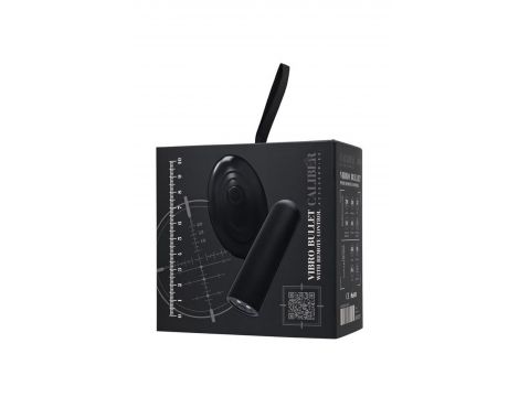 Wibracyjna kulka z pilotem RealStick CALIBER 7 cm - 9