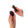 Wibracyjna kulka z pilotem RealStick CALIBER 7 cm - 12