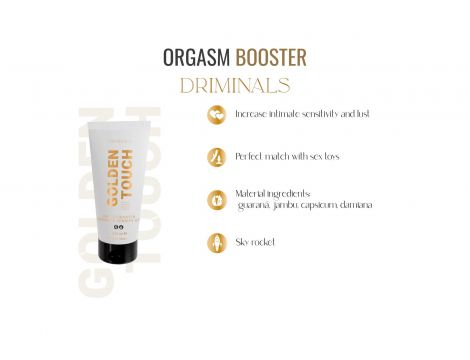 Żel stymulujący łechtaczkę Driminals Golden Touch Booster - 2