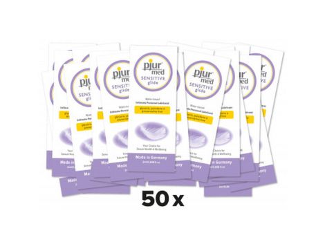 Żel intymny Pjur med Sensitive glide 2 ml 50 sztuk