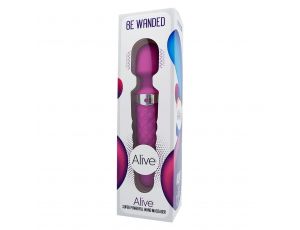Masażer różdżkowy Alive BE WANDED fioletowy USB 20 cm