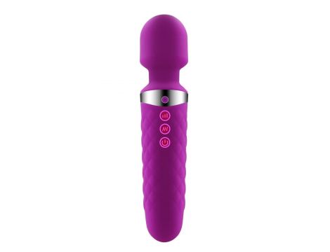 Masażer różdżkowy Alive BE WANDED fioletowy USB 20 cm - 2