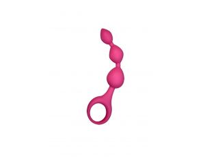 Plug/kulki-Artykuł wspomagania - Dildo Silic. Triball. Amuse-G. Pink