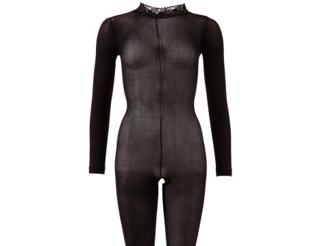 Bodystocking koronkowy NO:XQSE S/M poliamid - 7