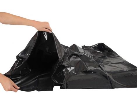 Vinyl Duvet Cover black - 5
