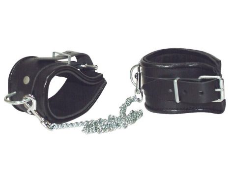 Leather Ankle Cuffs - 2