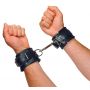 Leather Handcuffs padded - 5
