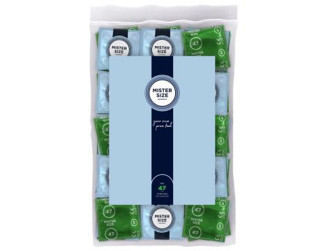 Mister Size 47mm pack of 100