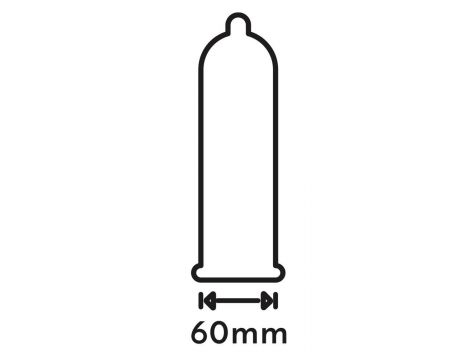 Prezerwatywy Extra Large Secura 48 sztuk 18 cm - 2