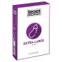 Prezerwatywy Extra Large Secura 48 sztuk 18 cm - 4