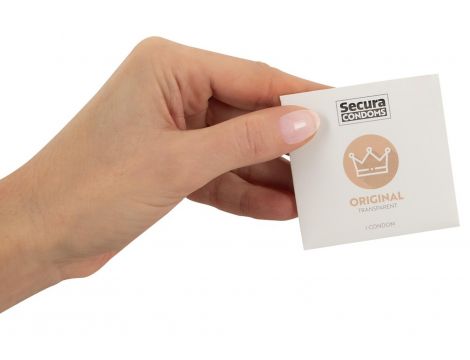 Prezerwatywy Secura Original klasyczne 100 sztuk - 8