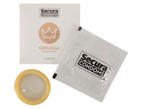 Prezerwatywy Secura Original klasyczne 100 sztuk - 6