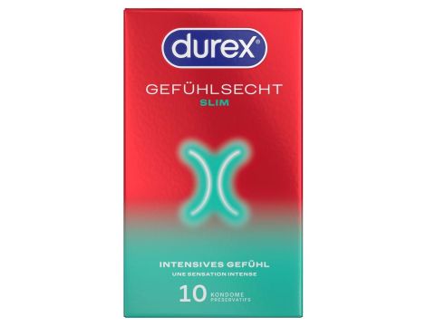 Durex Gefühlsecht Slim x 10 - 6