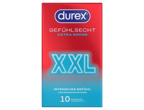 Durex Gefühlsecht Extra Gross 10 - 5