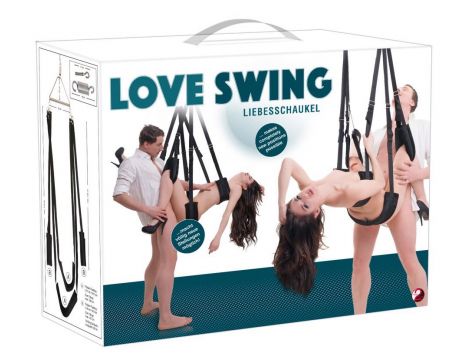 Huśtawka erotyczna You2Toys Love Swing czarna 180 cm - 7