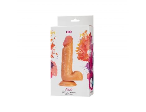 Dildo realistyczne Lover Leo Alive cieliste 17 cm - 2
