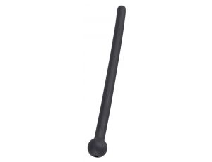 Penis plug Piss Play silikonowy Penisplug czarny 11,8 cm