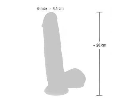 Medical Silicone Dildo 20 cm - 7