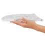 Przedłużka na penisa Crystal przezroczysta TPE 27,8 cm - 9