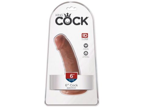King Cock 6" Cock-Tan - 6