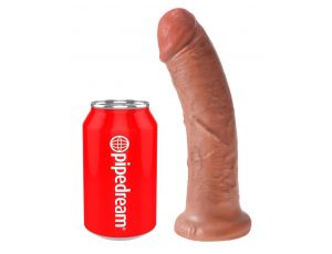 King Cock 8 inch Tan