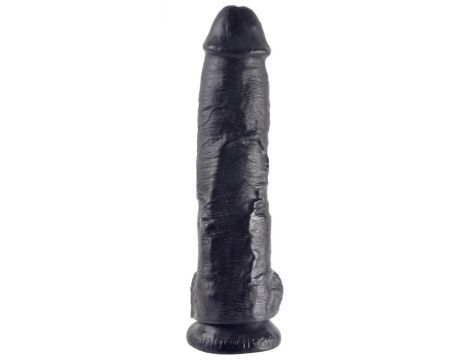 King Cock 10 inch Balls Black