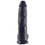 King Cock 10 inch Balls Black - 2
