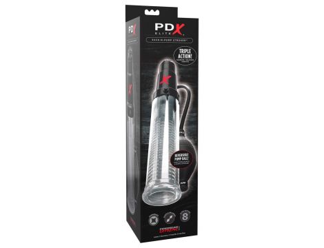 PDX ELITE Suck-N-Pump Stroker - 4