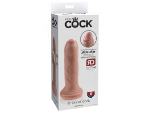 King Cock 6in. Uncut - Flesh
